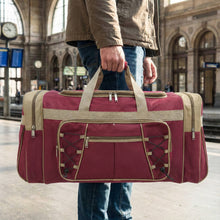 Load image into Gallery viewer, 72L Large Duffle Bag For Men & Women: Foldable Travel Luggage, Water-Resistant Weekender Bag With Shoulder Strap