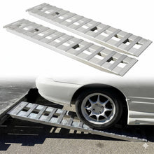 Load image into Gallery viewer, 72" X 15" Aluminum Hook Ramps ,8500 lbs Car Trailer