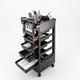 Salon Trolley Cart 5 Drawer Rolling Storage Organizer on Wheels for Spa Styling Station