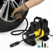 Load image into Gallery viewer, Heavy Duty Portable Tire Air Compressor for Car