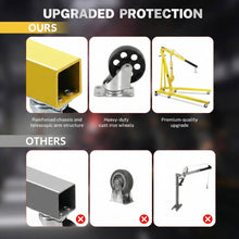 Load image into Gallery viewer, 2 Ton Engine Hoist Cherry Picker Foldable Hydraulic Shop Crane Heavy Duty Lift for Garage Workshop