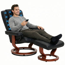 Load image into Gallery viewer, Recliner Chair With Ottoman