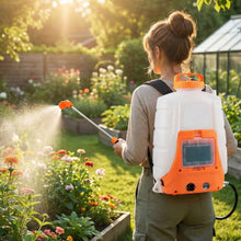 Load image into Gallery viewer, Battery Powered Backpack Sprayer 4 Gal Tank 0 to 90 PSI Adjustable Pressure