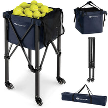 Load image into Gallery viewer, Foldable Tennis Ball Hopper Basket