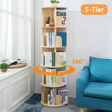 Load image into Gallery viewer, Rotating Bookshelf