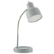 Led Desk Lamp With Catch-All Base & Ac Outlet