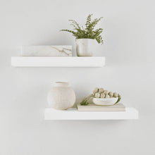 Load image into Gallery viewer, Wood Floating Shelves Set of 2