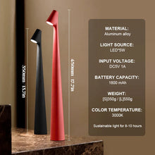 Load image into Gallery viewer, Cordless LED Touch Table Lamp