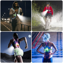 Load image into Gallery viewer, High Visibility Men's / Women's Reflective LED Running Safety Vest