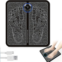 Load image into Gallery viewer, Portable Relaxation EMS Pain Relief Acupoints Massage Foot Mat