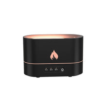 Load image into Gallery viewer, Relaxing 3D RGB Color Changing Tabletop Flame Humidifier