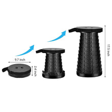 Load image into Gallery viewer, Collapsible Stool with Adjustable Height