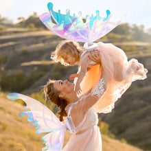 Load image into Gallery viewer, Electric Colorful Kids / Adults LED Fairy Wings Costume