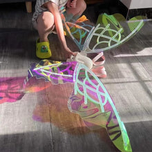Load image into Gallery viewer, Electric Colorful Kids / Adults LED Fairy Wings Costume