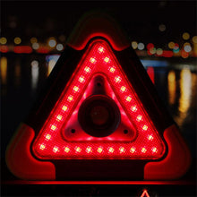 Load image into Gallery viewer, Solar LED Flashing Car Hazard Roadside Triangle Work Light