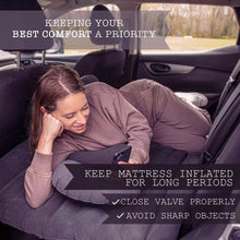 Load image into Gallery viewer, Inflatable Travel Car Mattress