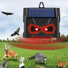 Load image into Gallery viewer, Ultrasonic Solar Pest Repeller Nocturnal Animal Deterrent