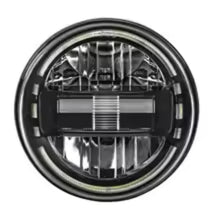 Load image into Gallery viewer, 7-Inch Round LED Headlight with Halo DRL & High/Low Beam