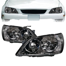 Load image into Gallery viewer, 2001-2005 Lexus IS300 Gun-Metal Headlight Assembly Pair