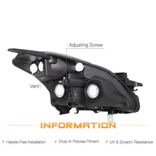 Load image into Gallery viewer, 2010-2012 Nissan Altima Sedan Chrome Headlight Assembly Pair with Amber Corners