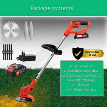 Load image into Gallery viewer, Garden Pro 21V Cordless Brush Cutter with 90° Rotating Head