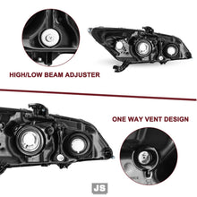 Load image into Gallery viewer, Title: 2014-2015 Honda Civic Coupe OE-Style Halogen Headlight Assembly Pair