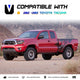2012-2015 Toyota Tacoma Black Headlight Assembly Pair with Amber Corners