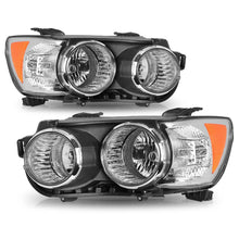 Load image into Gallery viewer, 2012-2016 Chevrolet Sonic Halogen Headlight Assembly Pair with Chrome Bezels
