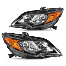 Load image into Gallery viewer, Title: 2014-2015 Honda Civic Coupe OE-Style Halogen Headlight Assembly Pair