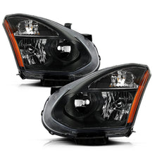 Load image into Gallery viewer, 2008-2013 Nissan Rogue / 2014-2015 Rogue Select Black Headlight Assembly Pair