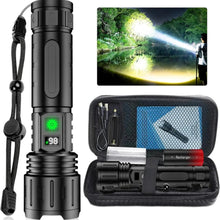 Load image into Gallery viewer, High-Power LED Flashlight for Outdoor & Emergency Use
