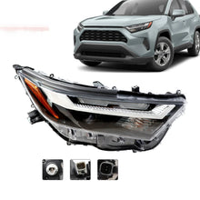 Load image into Gallery viewer, 2022-2024 Toyota RAV4 Passenger Side LED Headlight Assembly - Chrome