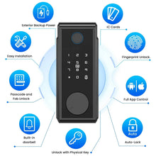 Load image into Gallery viewer, Smart Keyless Digital Deadbolt Door Lock