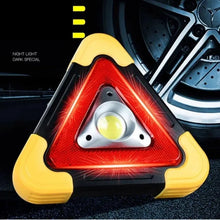 Load image into Gallery viewer, Solar LED Flashing Car Hazard Roadside Triangle Work Light