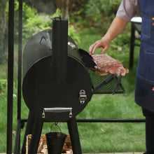 Load image into Gallery viewer, Charcoal Grill with Offset Smoker Combo