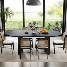 Load image into Gallery viewer, Oval Dining Table for 6