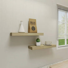 Load image into Gallery viewer, Wood Floating Shelves Set of 2