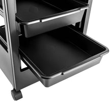 Load image into Gallery viewer, Salon Trolley Cart 5 Drawer Rolling Storage Organizer on Wheels for Spa Styling Station
