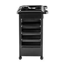 Load image into Gallery viewer, Salon Trolley Cart 5 Drawer Rolling Storage Organizer on Wheels for Spa Styling Station