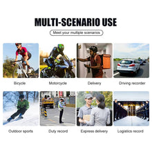 Load image into Gallery viewer, 180° police professional body camera with night vision