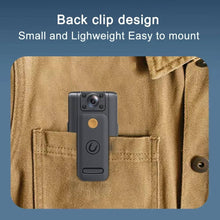 Load image into Gallery viewer, 180° police professional body camera with night vision