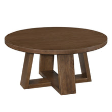 Load image into Gallery viewer, Round Wood Coffee Table
