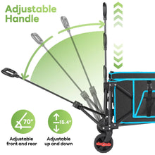 Load image into Gallery viewer, Heavy Duty Portable Foldable Wagon Cart