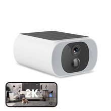 Load image into Gallery viewer, Solar Wireless Outdoor Security Cameras