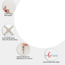 Load image into Gallery viewer, 10'x30' Canopy Party Wedding Tent, Outdoor Gazebo Pavilion with 5 Removable Sidewalls, UV Resistant Water Proof Event Shelter, White