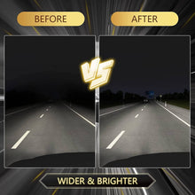 Load image into Gallery viewer, 2012-2015 Honda Civic Sedan Black Housing Headlights, 2012 2013 Civic Coupe Headlamp Pair with Amber Reflector, Professional Replacement Set