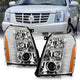 HID Headlight for 2007-2014 Cadillac Escalade w/Bulb w/Ballast (Left+Right)