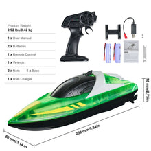 Load image into Gallery viewer, Remote Control Boat For Kids