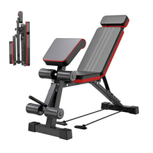 Load image into Gallery viewer, Adjustable Foldable Dumbbell Bench Incline Decline