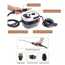 Load image into Gallery viewer, Steam Cleaner Handheld Cordless